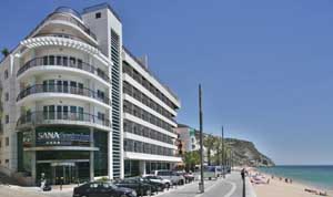 the Sana Sesimbra Hotel exterior